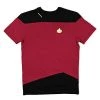 Star Trek: The Next Generation Command Uniform Cosplay Red T-Shirt 2 Star Trek: The Next Generation Command Uniform Cosplay Red T-Shirt -Department store living hall 31HuLwcHruL