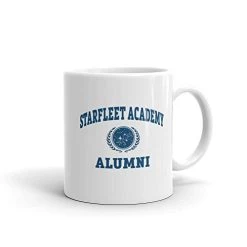 Star Trek Starfleet Academy Alumni White Mug - 11 Oz