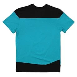 Star Trek: The Next Generation Science Uniform Cosplay Blue T-Shirt 8 Star Trek: The Next Generation Science Uniform Cosplay Blue T-Shirt -Department store living hall 31LeFeuXTES