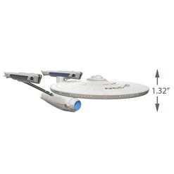 Hallmark Keepsake Christmas Ornament 2019 Year Dated Star Trek: The Motion Picture U.S.S. Enterprise NCC-1701 40th Anniversary With Light, 6 Hallmark Keepsake Christmas Ornament 2019 Year Dated Star Trek: The Motion Picture U.S.S. Enterprise NCC-1701 40th Anniversary With Light, -Department store living hall 31TH6en9xLL