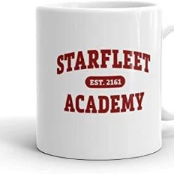 Star Trek Starfleet Academy EST. 2161 White Mug - 11 Oz -Department store living hall 31UdVHA0B0L. AC
