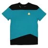 Star Trek: The Next Generation Science Uniform Cosplay Blue T-Shirt 9 Star Trek: The Next Generation Science Uniform Cosplay Blue T-Shirt -Department store living hall 31VYQMYbO1L