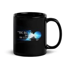 Star Trek: Discovery Be Bold. Be Brave. Be Courageous. Black 11 Oz Mug