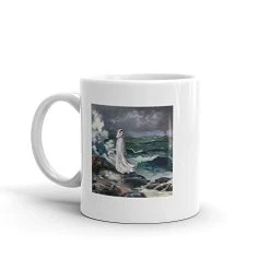 Star Trek: Picard Daughter Painting By Data White Mug