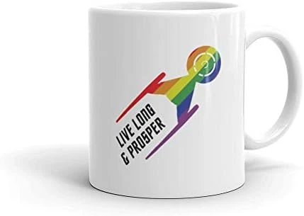 Star Trek: Discovery Pride White Mug - 11 Oz 3 Star Trek: Discovery Pride White Mug - 11 Oz - Image 3