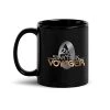 Star Trek: Voyager Gold 25 Logo Black Mug - Black - 11 Oz -Department store living hall 31psMJO3XQL