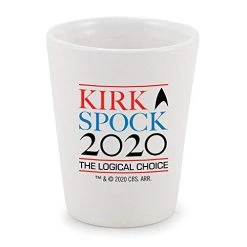 Star Trek: The Original Series Kirk & Spock 2020 Shot Glass