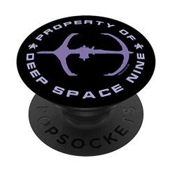 Star Trek Property Of DS9 PopSockets Stand For Smartphones And Tablets PopSockets PopGrip: Swappable Grip For Phones & Tablets