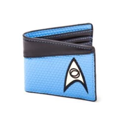 Department store living hall 15 Star Trek Blue Bi-Fold Wallet