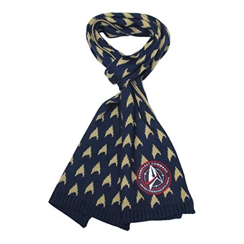 STAR TREK Discovery: Starfleet Academy Insignia Scarf - Official Clothing Uniform Command Merchandise 2 STAR TREK Discovery: Starfleet Academy Insignia Scarf - Official Clothing Uniform Command Merchandise - Image 2