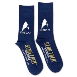 Star Trek: Discovery DISCO Officially Licensed Unisex Crew Socks - One Size Fits Most