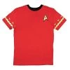 Star Trek: The Original Series Engineering Uniform Cosplay Red Metallic T-Shirt 4 Star Trek: The Original Series Engineering Uniform Cosplay Red Metallic T-Shirt -Department store living hall 41MjvNBojQL