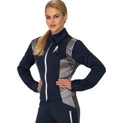 Star Trek: Discovery Science Women's Uniform (Silver) - S/M