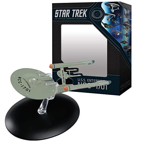 Eaglemoss Star Trek The Official Starships Collection USS Enterprise NCC-1701 Ship Replica 1 Eaglemoss Star Trek The Official Starships Collection USS Enterprise NCC-1701 Ship Replica