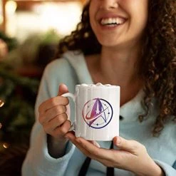 Star Trek: Discovery Universe Logo White Mug - 11 Oz