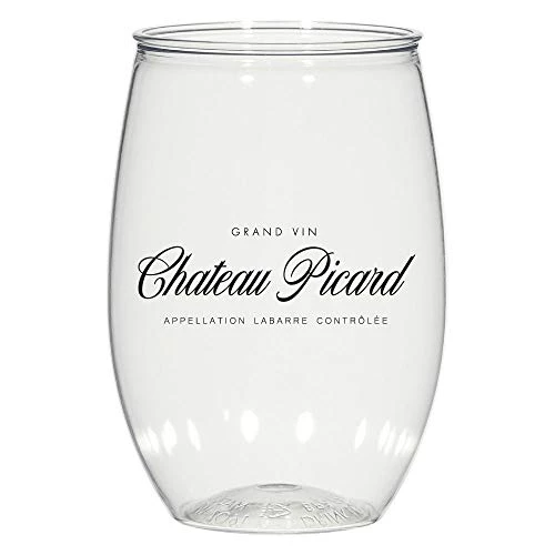 Star Trek: Picard Chateau Picard Acrylic Wine Glass Set Of 2 1 Star Trek: Picard Chateau Picard Acrylic Wine Glass Set Of 2