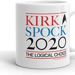 Star Trek: The Original Series Kirk & Spock 2020 White Mug - 11 Oz 5 Star Trek: The Original Series Kirk & Spock 2020 White Mug - 11 Oz -Department store living hall 41SgO9S8AtL. AC