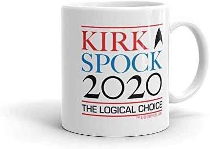 Star Trek: The Original Series Kirk & Spock 2020 White Mug - 11 Oz 3 Star Trek: The Original Series Kirk & Spock 2020 White Mug - 11 Oz - Image 3