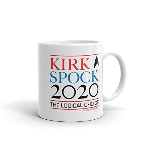 Star Trek: The Original Series Kirk & Spock 2020 White Mug - 11 Oz 1 Star Trek: The Original Series Kirk & Spock 2020 White Mug - 11 Oz