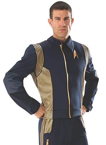 Rubie's Men's Deluxe Star Trek Discovery Command Jacket 1 Rubie's Men's Deluxe Star Trek Discovery Command Jacket