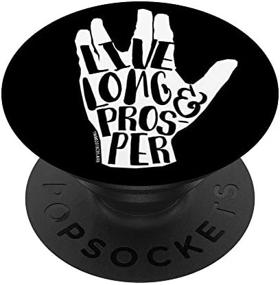 Star Trek Salute Sketch PopSockets Stand For Smartphones And Tablets PopSockets PopGrip: Swappable Grip For Phones & Tablets 6 Star Trek Salute Sketch PopSockets Stand For Smartphones And Tablets PopSockets PopGrip: Swappable Grip For Phones & Tablets - Image 6