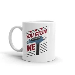 Star Trek: The Original Series You Stun Me White Mug - White - 11 Oz