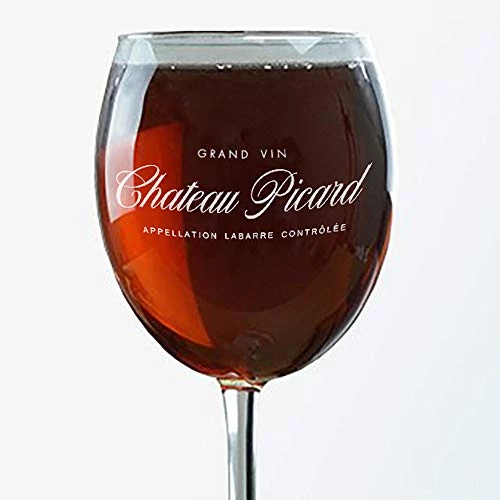 Star Trek: Picard Chateau Picard Logo Wine Glass 2 Star Trek: Picard Chateau Picard Logo Wine Glass - Image 2