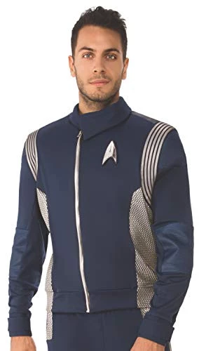 Rubie's 821213-STD Star Trek Discovery Science Costume Uniform, Silver, Standard 1 Rubie's 821213-STD Star Trek Discovery Science Costume Uniform, Silver, Standard