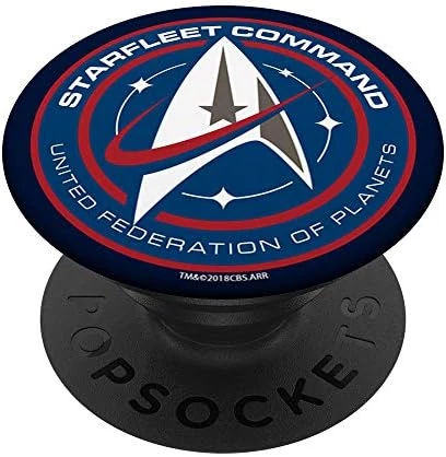 Star Trek Starfleet Badge PopSockets Stand For Smartphones And Tablets PopSockets PopGrip: Swappable Grip For Phones & Tablets 5 Star Trek Starfleet Badge PopSockets Stand For Smartphones And Tablets PopSockets PopGrip: Swappable Grip For Phones & Tablets - Image 5