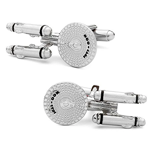 Star Trek Star Trek Starship Enterprise Cufflinks, Officially Licensed 1 Star Trek Star Trek Starship Enterprise Cufflinks, Officially Licensed
