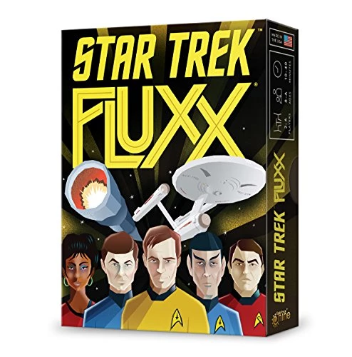 Looney Labs Star Trek Fluxx - Best Card Game Fun Card Games For Adults Teens Kids Family Games Coolest Gifts For Boys And Girls Kids Games Family Board Games 2-6 Players Ages 8 To Adult 100 Cards 1 Looney Labs Star Trek Fluxx - Best Card Game Fun Card Games For Adults Teens Kids Family Games Coolest Gifts For Boys And Girls Kids Games Family Board Games 2-6 Players Ages 8 To Adult 100 Cards