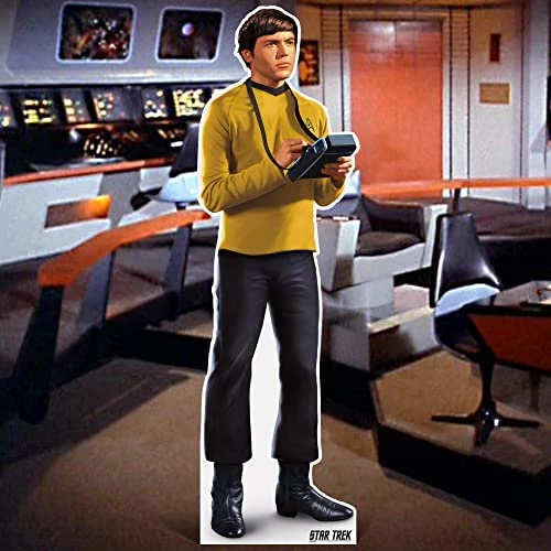 Star Trek Original Series Cardboard Cutouts | Life Size Standups | USS Enterprise Crew (Chekov) 2 Star Trek Original Series Cardboard Cutouts | Life Size Standups | USS Enterprise Crew (Chekov) - Image 2