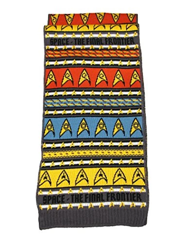 Star Trek Insignia Scarf Original Series - Official Star Trek Merchandise - Perfect Gift For Men And Women 3 Star Trek Insignia Scarf Original Series - Official Star Trek Merchandise - Perfect Gift For Men And Women - Image 3