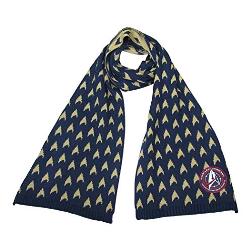 STAR TREK Discovery: Starfleet Academy Insignia Scarf - Official Clothing Uniform Command Merchandise 1 STAR TREK Discovery: Starfleet Academy Insignia Scarf - Official Clothing Uniform Command Merchandise