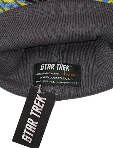 Star Trek Hat - Original Series Insignia Beanie Hat - Official Merchandise For Men And Women Multicoloured 2 Star Trek Hat - Original Series Insignia Beanie Hat - Official Merchandise For Men And Women Multicoloured - Image 2