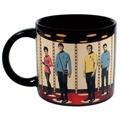 Star Trek Transporter Heat Changing Mug - Add Coffee Or Tea And Kirk, Spock, McCoy And Uhura Appear On The Planet's Surface - Comes In A Fun Box,14 Oz 7 Star Trek Transporter Heat Changing Mug - Add Coffee Or Tea And Kirk, Spock, McCoy And Uhura Appear On The Planet's Surface - Comes In A Fun Box,14 Oz -Department store living hall 51SF2F49PcL