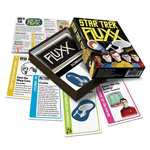 Looney Labs Star Trek Fluxx - Best Card Game Fun Card Games For Adults Teens Kids Family Games Coolest Gifts For Boys And Girls Kids Games Family Board Games 2-6 Players Ages 8 To Adult 100 Cards 3 Looney Labs Star Trek Fluxx - Best Card Game Fun Card Games For Adults Teens Kids Family Games Coolest Gifts For Boys And Girls Kids Games Family Board Games 2-6 Players Ages 8 To Adult 100 Cards - Image 3
