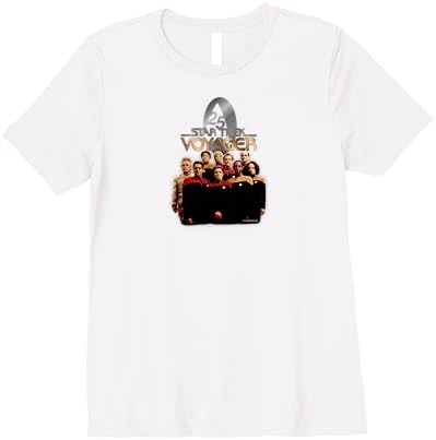 Star Trek: Voyager 25 Gold Crew Premium T-Shirt 10 Star Trek: Voyager 25 Gold Crew Premium T-Shirt - Image 10