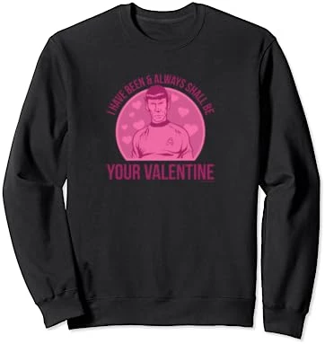 Star Trek: The Original Series Spock Valentine Amazon Sweatshirt 5 Star Trek: The Original Series Spock Valentine Amazon Sweatshirt - Image 5