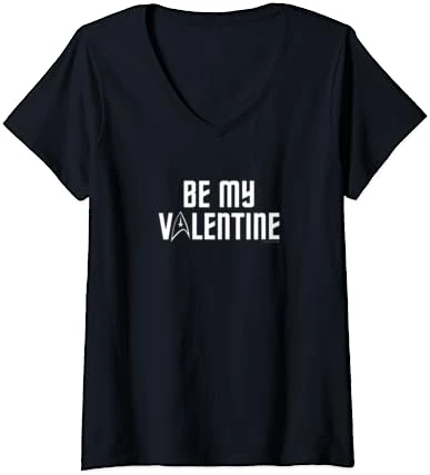 Womens Star Trek: The Original Series Be My Valentine V-Neck T-Shirt 8 Womens Star Trek: The Original Series Be My Valentine V-Neck T-Shirt - Image 8