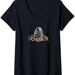 Womens Star Trek: Voyager Property Of U.S.S. Voyager Gold 25 Logo V-Neck T-Shirt -Department store living hall A1KHvCGeH6L. CLa7C5002C4687C71JRje0VXCL.png7C02C02C5002C4682B0.02C0.02C500.02C468.0 AC