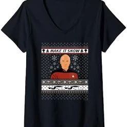 Womens Star Trek: The Next Generation Make It Snow V-Neck T-Shirt 7 Womens Star Trek: The Next Generation Make It Snow V-Neck T-Shirt -Department store living hall A1KHvCGeH6L. CLa7C5002C4687C81vc0QC7UjL.png7C02C02C5002C4682B0.02C0.02C500.02C468.0 AC