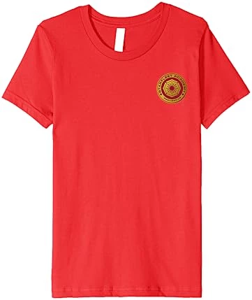 Starfleet Academy Engineering Badge Red Costume Shirt 6 Starfleet Academy Engineering Badge Red Costume Shirt - Image 6