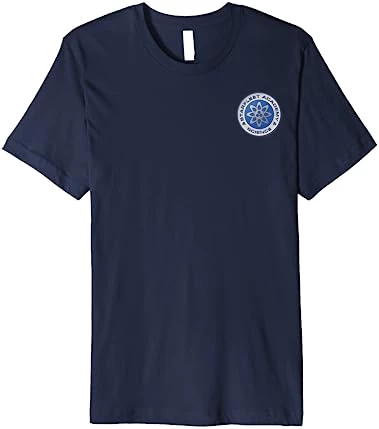 Starfleet Academy Science Badge Blue Costume T-Shirt 4 Starfleet Academy Science Badge Blue Costume T-Shirt - Image 4