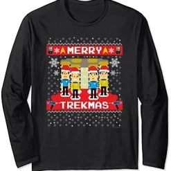 Star Trek: The Original Series Merry Trekmas Long Sleeve T-Shirt -Department store living hall A1nYNISnPeL. CLa7C5002C4687CA1izug3yZgL.png7C02C02C5002C4682B0.02C0.02C500.02C468.0 AC