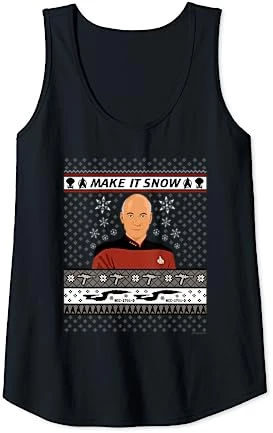 Star Trek: The Next Generation Make It Snow Tank Top 9 Star Trek: The Next Generation Make It Snow Tank Top - Image 9