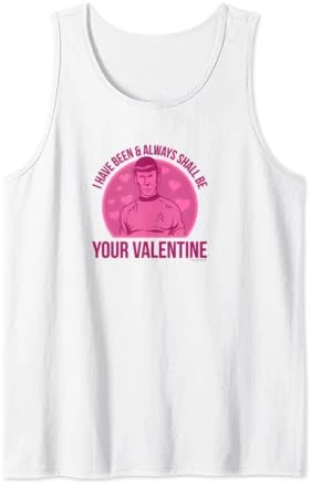 Star Trek: The Original Series Spock Valentine Amazon Tank Top 4 Star Trek: The Original Series Spock Valentine Amazon Tank Top - Image 4