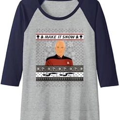 Star Trek: The Next Generation Make It Snow Raglan Baseball Tee -Department store living hall B1GbOdtV2TS. CLa7C5002C4687C81auE2B27NML.png7C02C02C5002C4682B0.02C0.02C500.02C468.0 AC