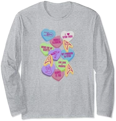 STAR TREK Valentine's Day Collage Long Sleeve T-Shirt 3 STAR TREK Valentine's Day Collage Long Sleeve T-Shirt - Image 3