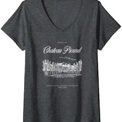 Womens Star Trek: Picard Chateau Picard V-Neck T-Shirt -Department store living hall B1VTtH 5WHS. CLa7C5002C4687C71mrmkpu3fL.png7C02C02C5002C4682B0.02C0.02C500.02C468.0 AC